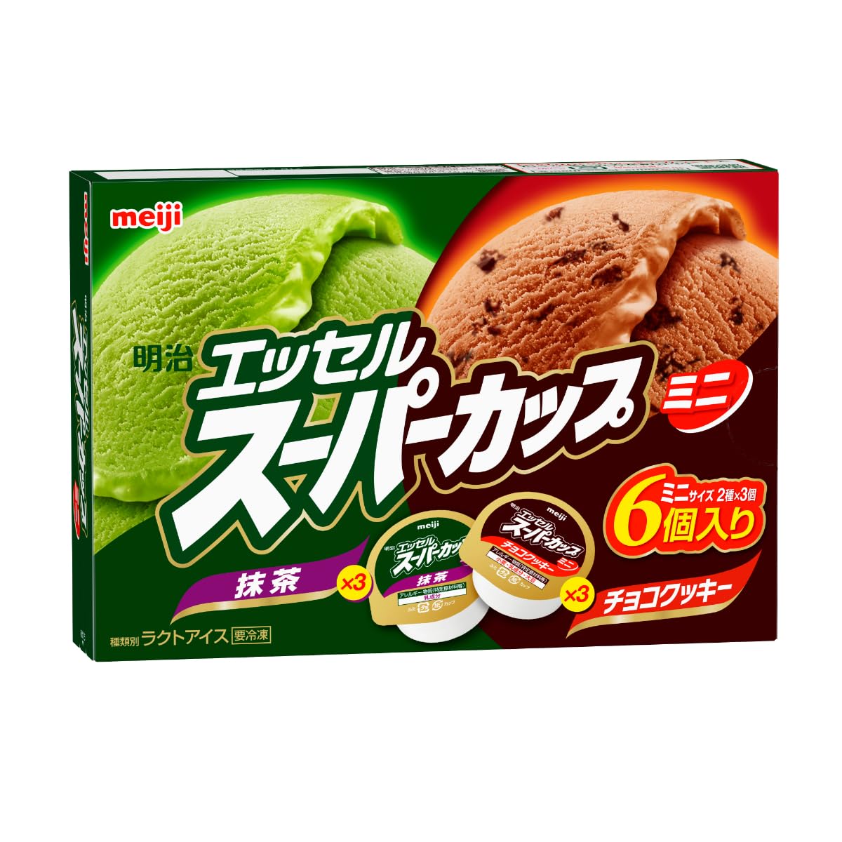 スリムカット　クッキー（抹茶）mimi Amazon.co.jp: エッセルスーパーカップミニ 抹茶・チョコクッキー 80ml